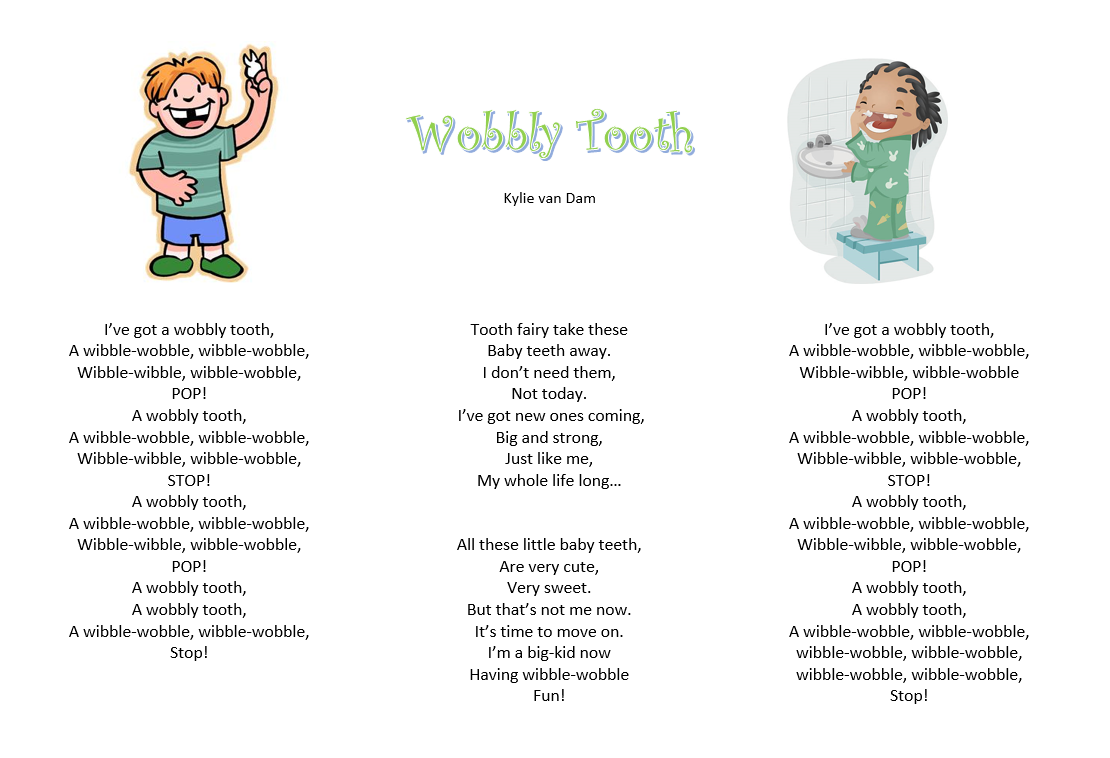 Lyrics Wobbly Tooth