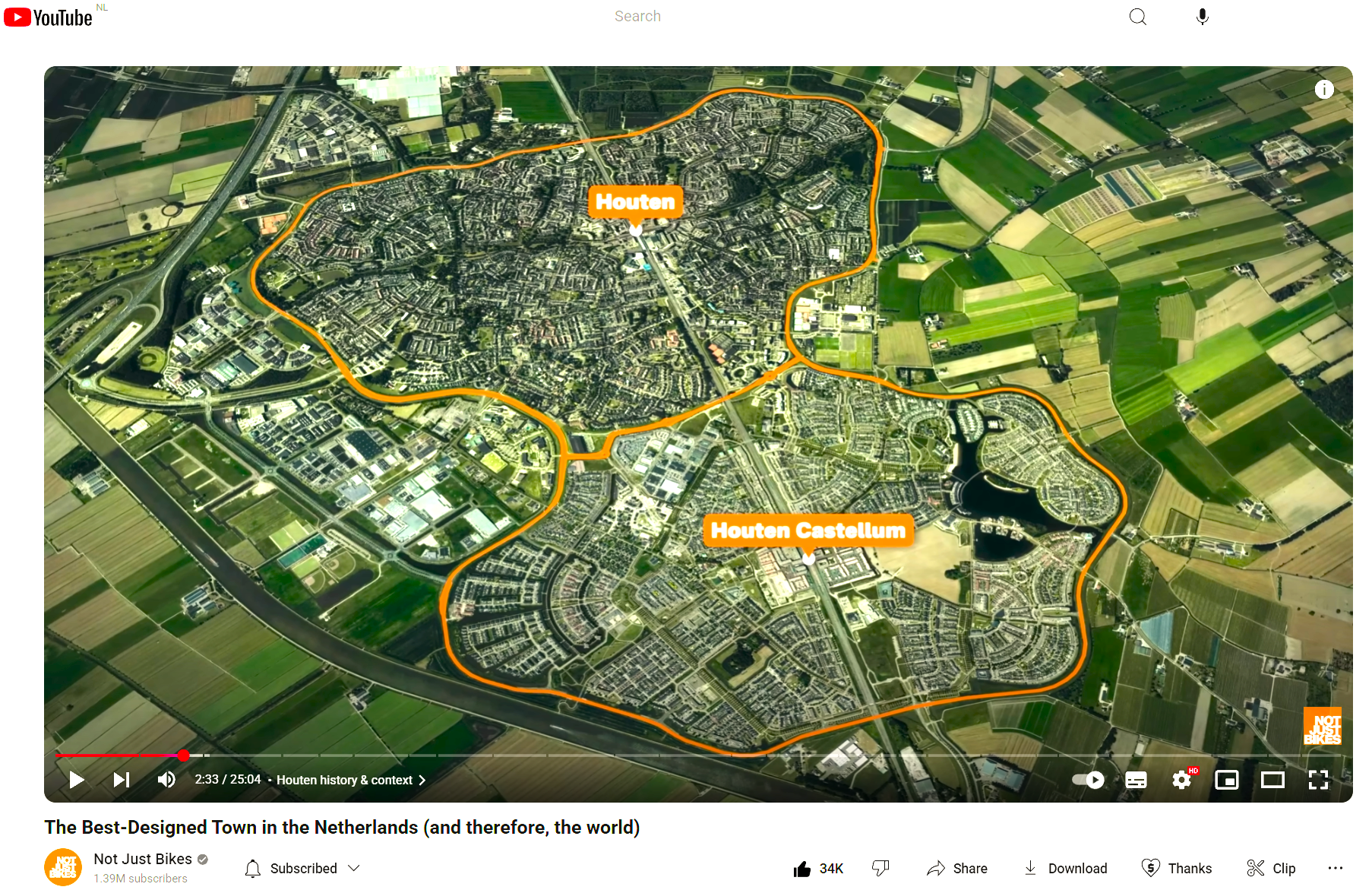 Not Just Bikes loves Houten!