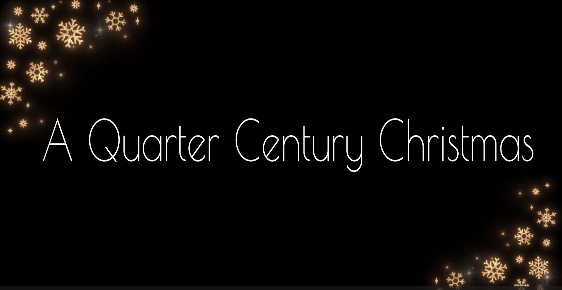 A Quarter Century Christmas